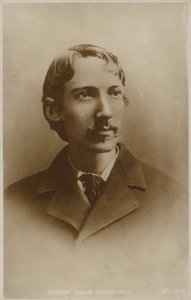 Robert Louis Stevenson (1850-1894), skotsk romanforfatter, digter og rejseskribent af English Photographer