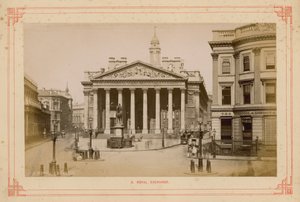 Royal Exchange, London af English Photographer
