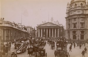 Royal Exchange, London af English Photographer