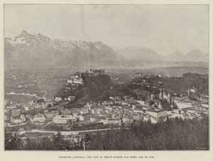 Salzburg (Østrig), byen hvor Mozart blev født, 27. januar 1756 af English Photographer