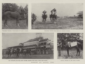 Scener ved Ascot, 1901 af English Photographer