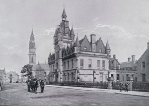 Skotland: Greenock, Court House (s/h foto) af English Photographer