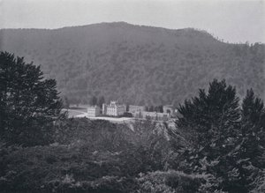 Skotland: Taymouth Castle (s/h foto) af English Photographer