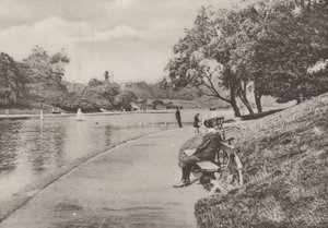 Sefton Park, Liverpool (s/h-billede) af English Photographer
