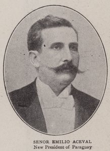Hr. Emilio Aceval af English Photographer