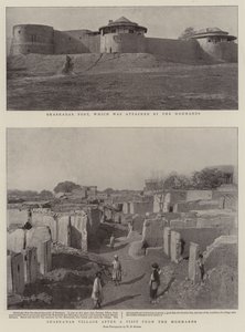 Shabkadar Village efter et besøg fra mohmanderne af English Photographer