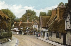 Shanklin gamle landsby af English Photographer