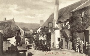 Ship Inn, Porlock von English Photographer