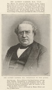 Sir Alfred Garrod, MD, FRS af English Photographer