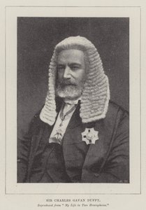 Sir Charles Gavan Duffy af English Photographer