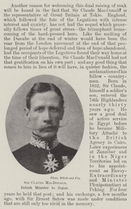 Sir Claude MacDonald, britisk minister i Japan af English Photographer