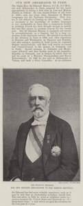 Sir Edmund Monson, den nye britiske ambassadør i Den Franske Republik af English Photographer