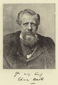 Sir Edwin Arnold, KSI af English Photographer
