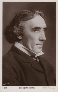 Sir Henry Irving, engelsk sceneskuespiller af English Photographer
