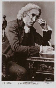Sir Henry Irving, engelsk sceneskuespiller af English Photographer