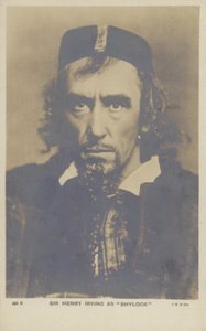Sir Henry Irving, engelsk sceneskuespiller af English Photographer
