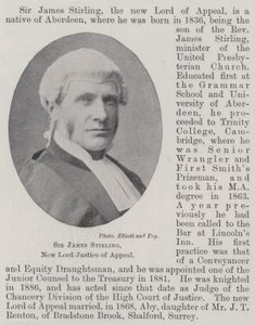 Sir James Stirling, New Lord Justice of Appeal af English Photographer