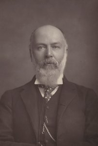 Sir John Gorst af English Photographer