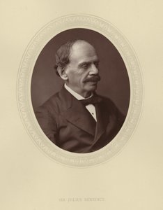 Sir Julius Benedict af English Photographer