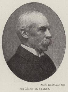 Sir Marshal Clarke af English Photographer