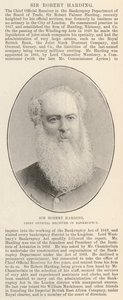 Sir Robert Harding, Chief Official Receiver i konkurs af English Photographer