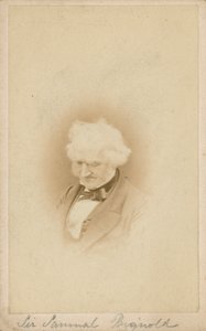 Sir Samuel Bignold af English Photographer