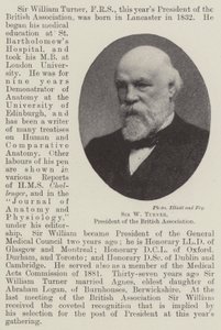 Sir W Turner, formand for British Association af English Photographer