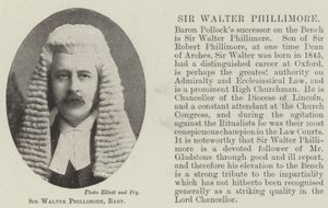 Sir Walter Phillimore, Baronet af English Photographer
