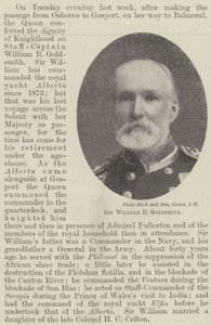 Sir William B Goldsmith af English Photographer