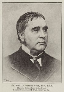 Sir William Withey Gull, MD, DCL af English Photographer