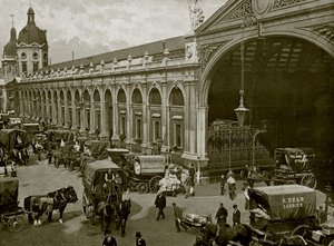 Smithfield Market, London: Tidlig morgen (s/h foto) af English Photographer