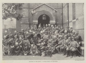 Soldiers of the Queen, en jubilæumsgruppe af kolonialer af English Photographer