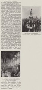 Nogle London-kirker af English Photographer