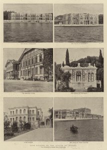 Nogle paladser af sultanen af Tyrkiet af English Photographer