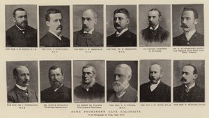 Nogle fremtrædende Kapkolonister af English Photographer