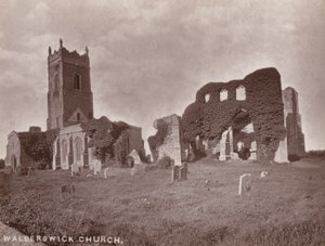 Southwold: Walberswick Church (s/h foto) af English Photographer