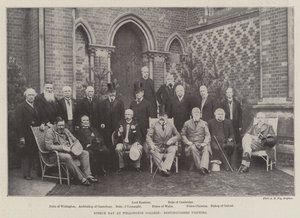 Taledag på Wellington College, Distinguished Visitors af English Photographer