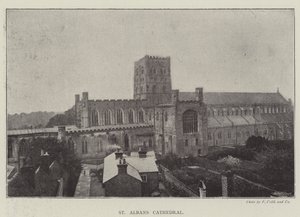 St Albans katedral af English Photographer