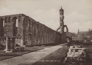 St Andrews Cathedral fra øst af English Photographer
