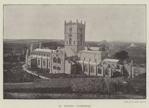 St Davids katedral af English Photographer