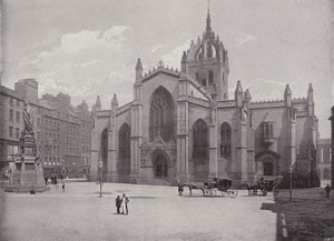 St Giles Church, Edinburgh af English Photographer
