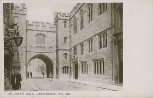 St Johns Gate, Clerkenwell, London af English Photographer