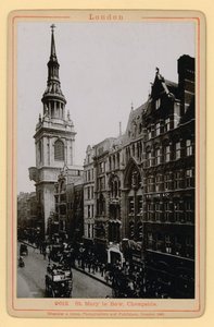St Mary le Bow, Cheapside, London af English Photographer