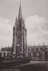 St Marys Spire, Oxford af English Photographer