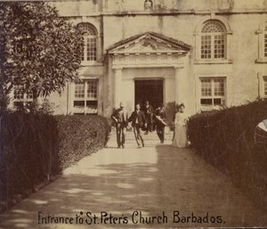 Peterskirken, Barbados af English Photographer