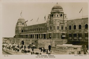 Stadium Terrace af Wembley Stadium af English Photographer