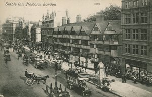 Staple Inn, Holborn, London af English Photographer
