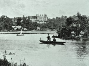 Star And garter home, Richmond Hill, Richmond: generel udsigt, 1895 af English Photographer