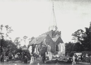 Stoke Poges Church (s/h foto) af English Photographer