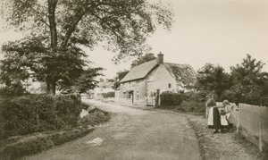 Gade i Uffington af English Photographer